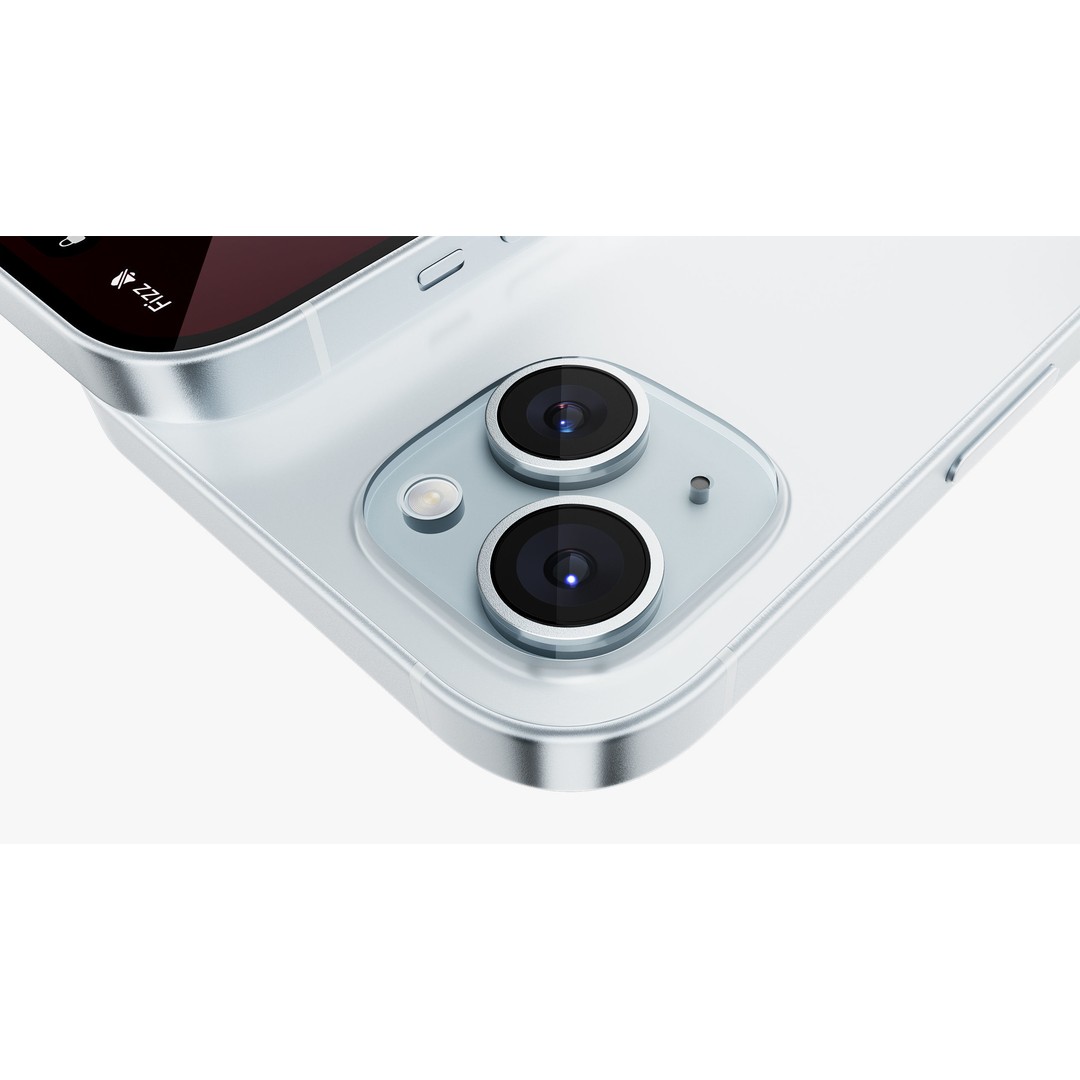 iPhone 15 & 15 Plus Blue 3D Model – High Poly PBR Asset, FBX, OBJ - View 22