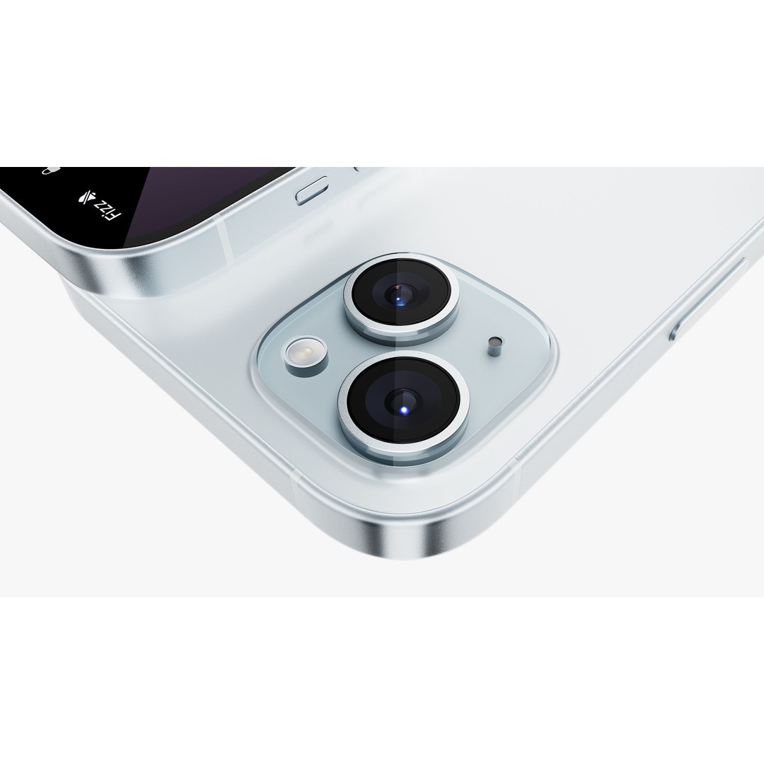 iPhone 15 & 15 Plus Blue 3D Model – High Poly PBR Asset, FBX, OBJ - View 30
