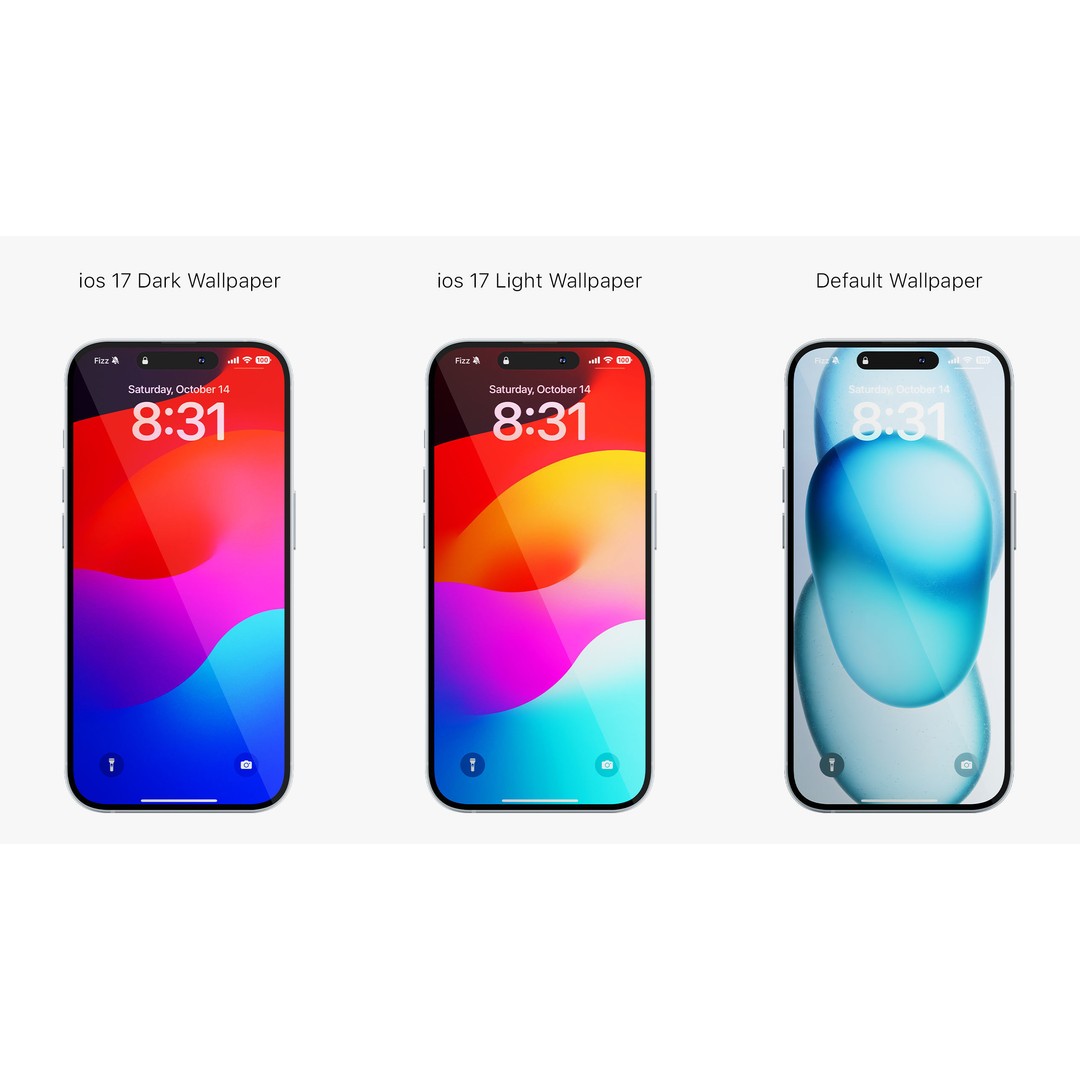iPhone 15 & 15 Plus Blue 3D Model – High Poly PBR Asset, FBX, OBJ - View 6