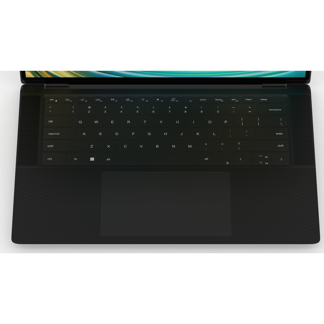 Dell XPS 15 Laptop 2024 3D Model – High-Quality Game-Ready Asset, FBX, OBJ - View 17