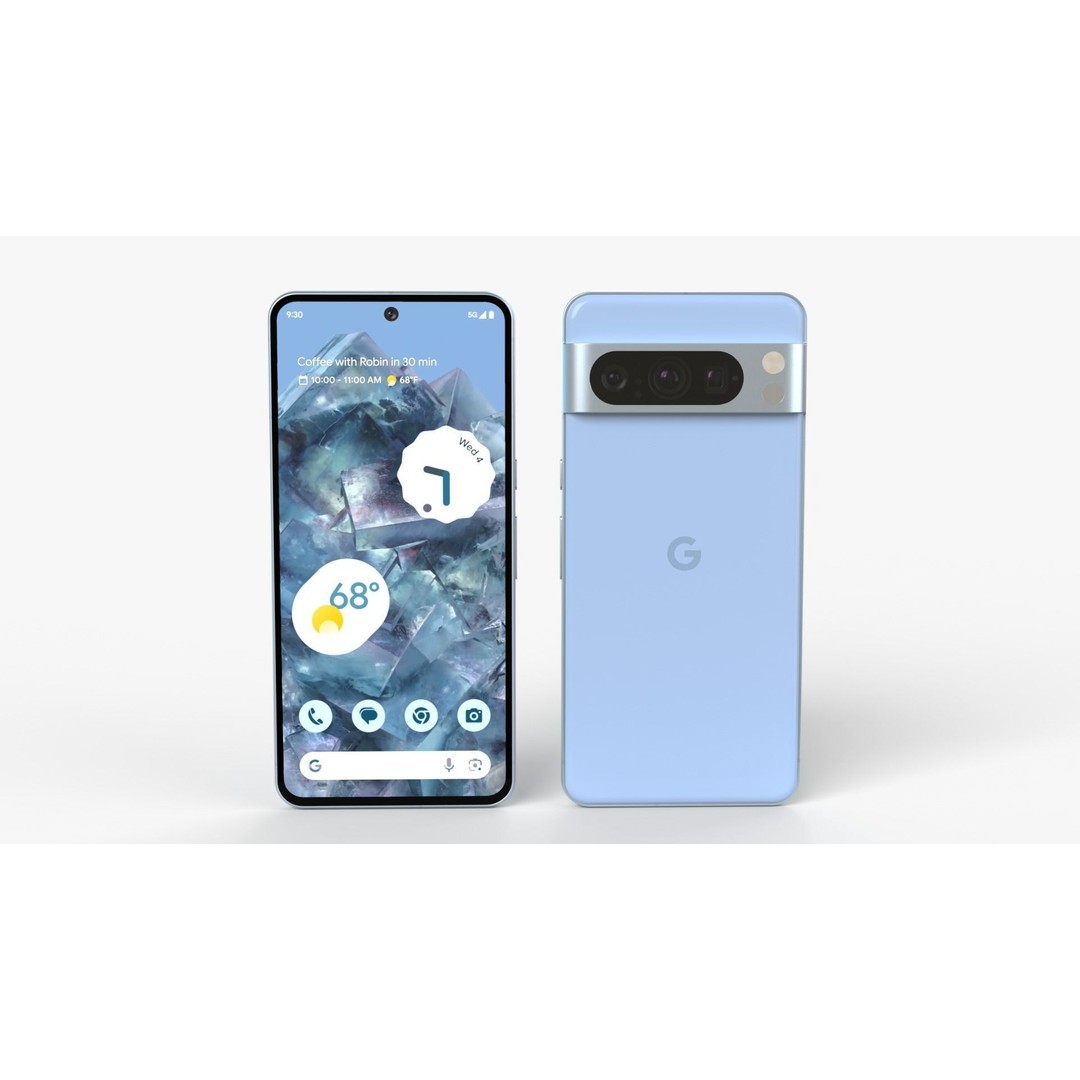 Google Pixel 8 Pro 3D Model – Game-Ready PBR Asset, FBX, OBJ, Blender - View 3
