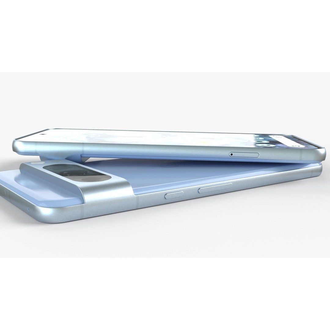 Google Pixel 8 Pro 3D Model – Game-Ready PBR Asset, FBX, OBJ, Blender - View 6