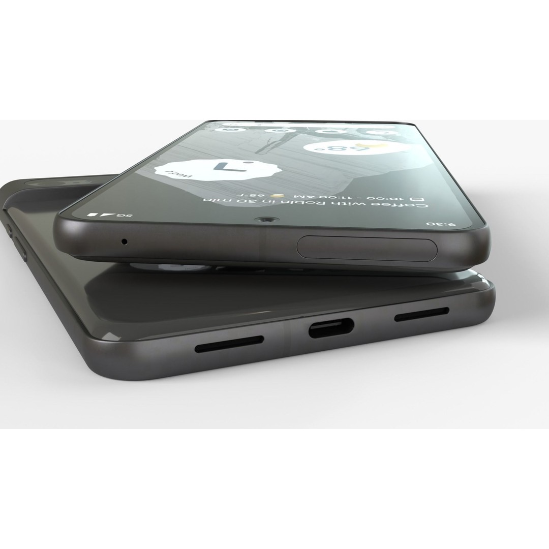 Google Pixel 8 Pro 3D Model – Game-Ready PBR Asset, FBX, OBJ, Blender - View 9