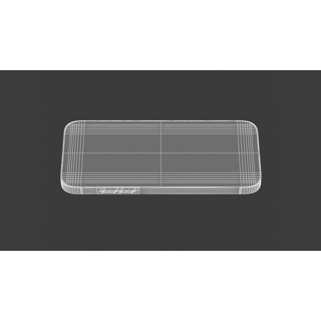 Generic Smartphone 3D Model – Realistic Low Poly PBR Asset, FBX, OBJ - View 16