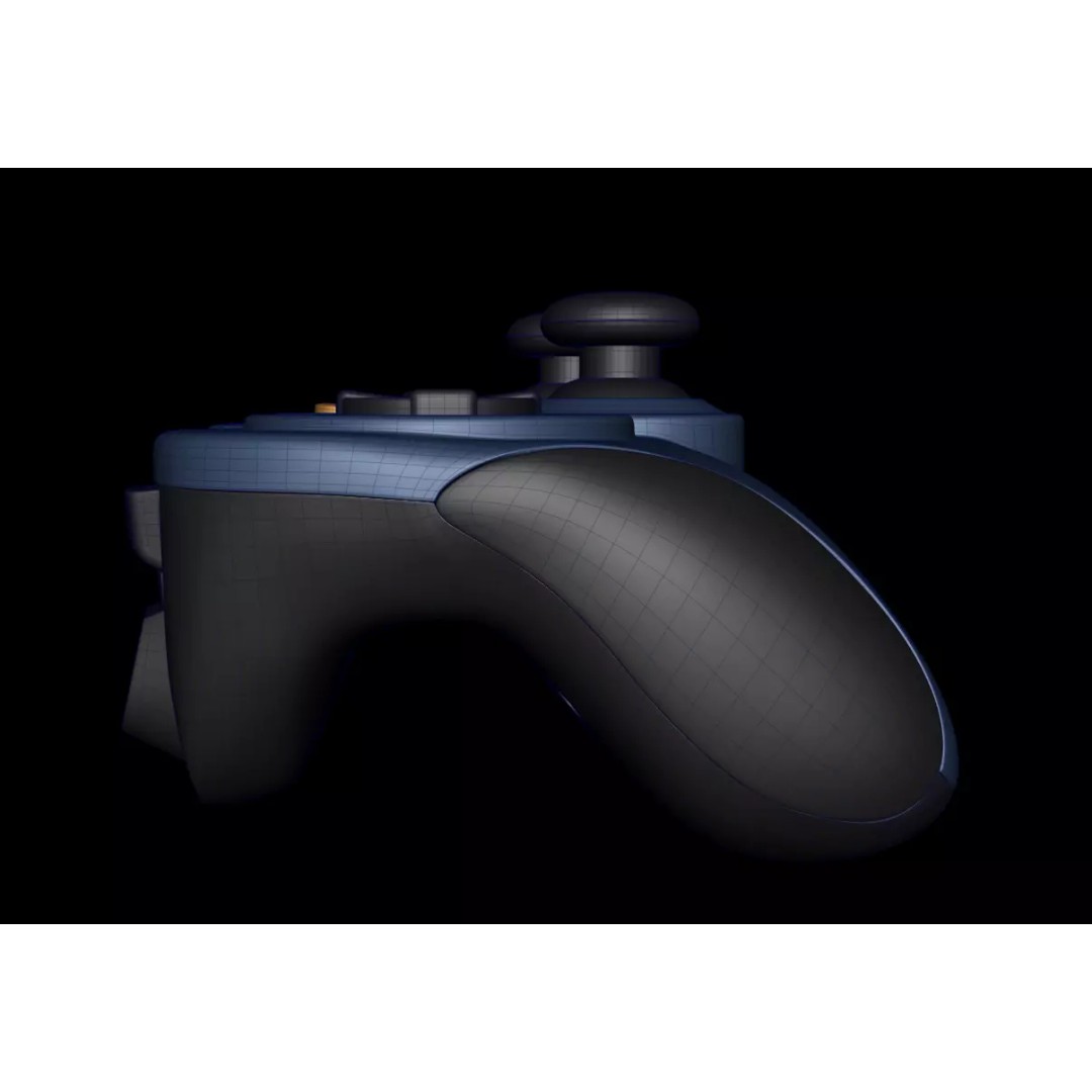 Xbox Controllers 3D Model – Low Poly Game Asset, FBX, OBJ, PBR - View 11