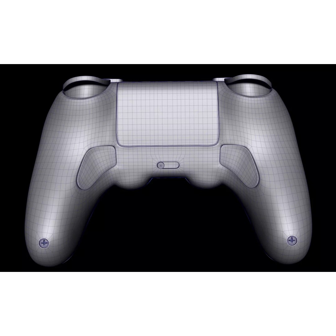 Xbox Controllers 3D Model – Low Poly Game Asset, FBX, OBJ, PBR - View 21