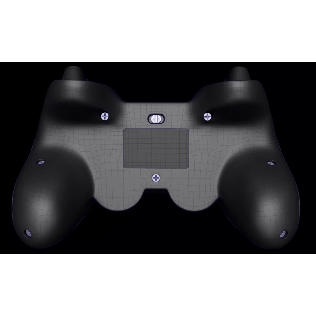 Xbox Controllers 3D Model – Low Poly Game Asset, FBX, OBJ, PBR - View 5