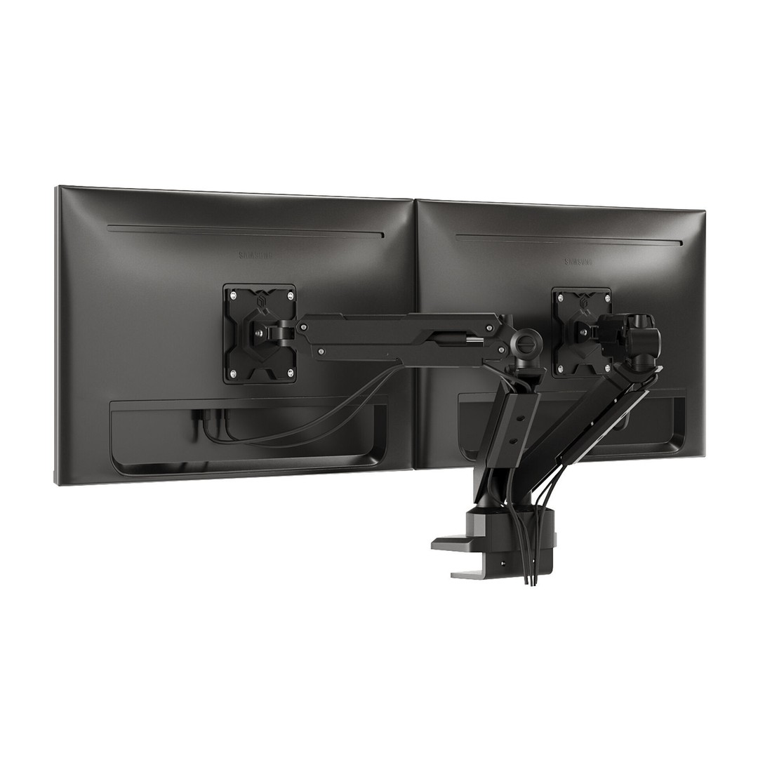 Samsung Monitors and ONKRON G90 Bracket 3D Model – PBR Textured, FBX, OBJ - View 12