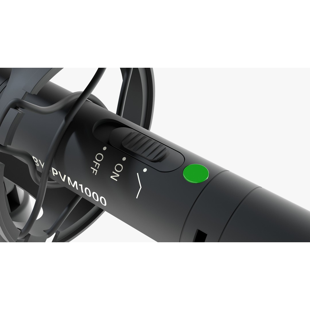 Shotgun Microphone 3D Model – PBR Audio Equipment, FBX & OBJ - View 10