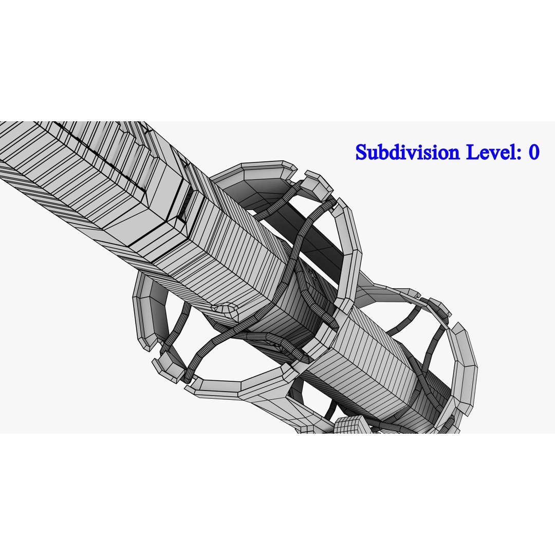 Shotgun Microphone 3D Model – PBR Audio Equipment, FBX & OBJ - View 22