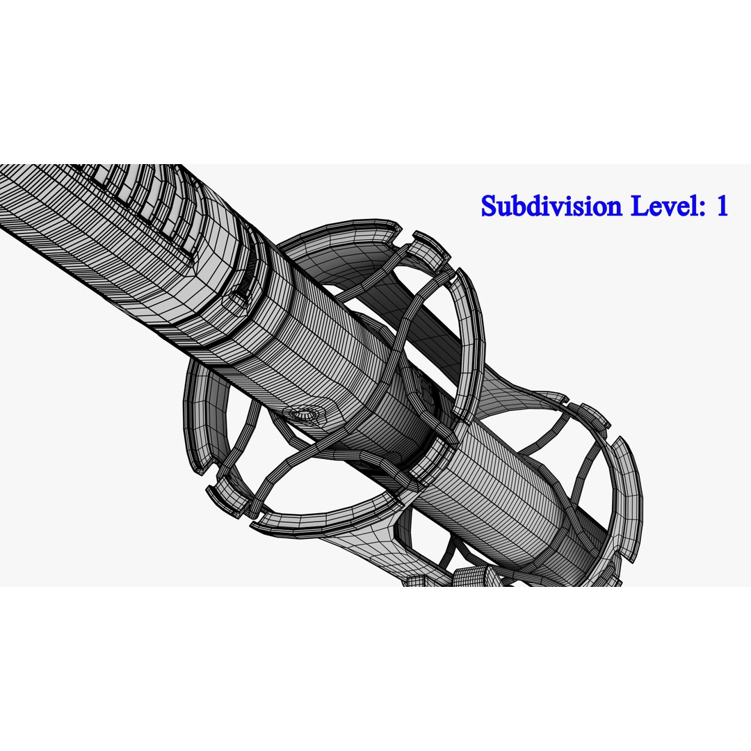 Shotgun Microphone 3D Model – PBR Audio Equipment, FBX & OBJ - View 23