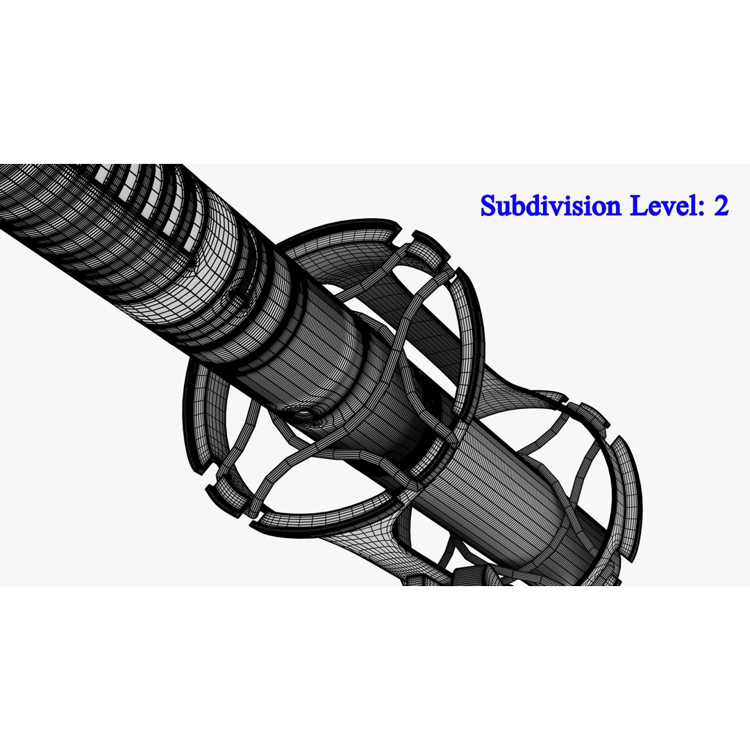Shotgun Microphone 3D Model – PBR Audio Equipment, FBX & OBJ - View 24