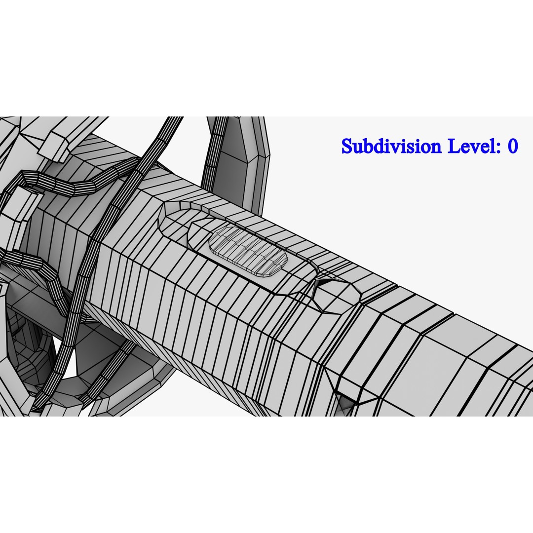Shotgun Microphone 3D Model – PBR Audio Equipment, FBX & OBJ - View 25