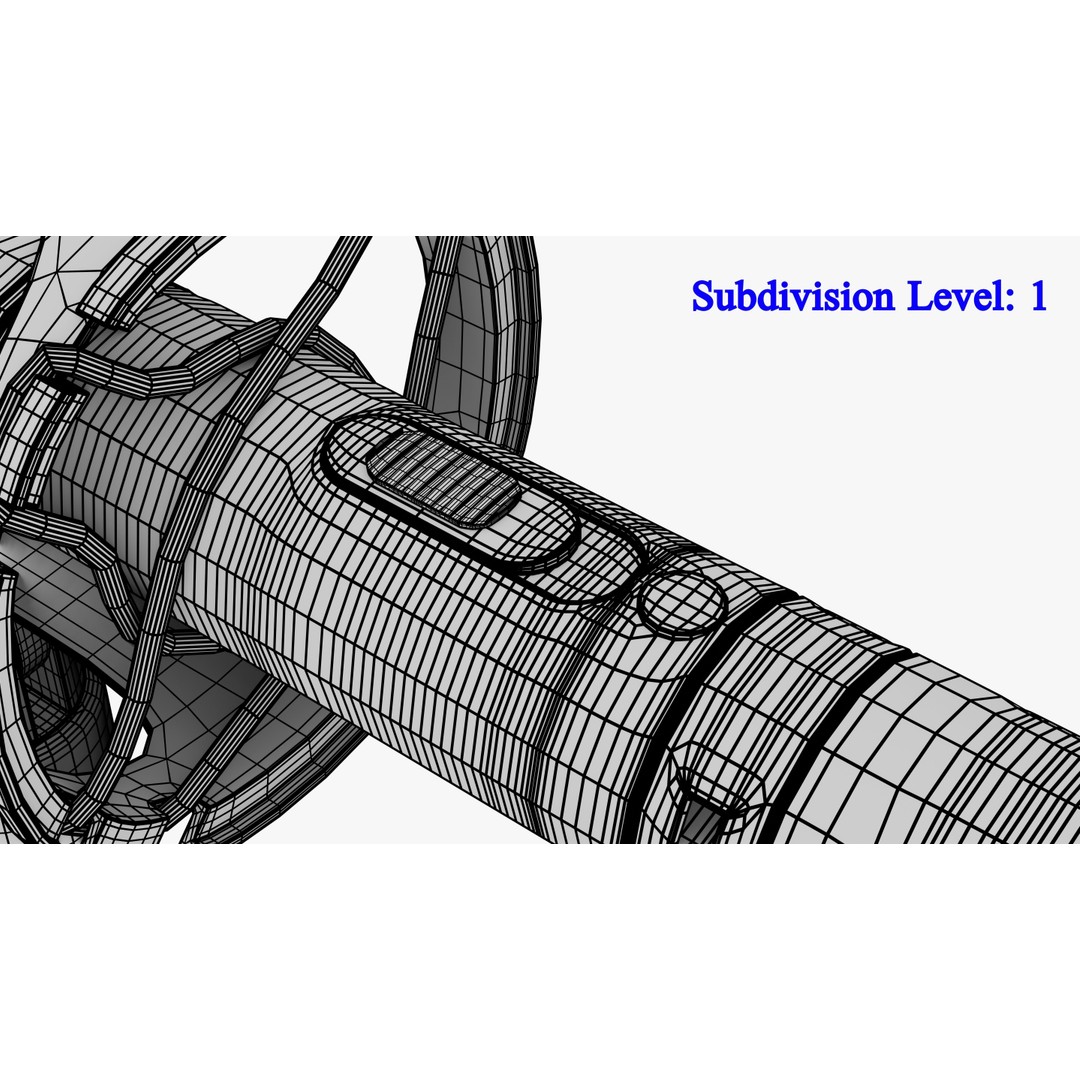 Shotgun Microphone 3D Model – PBR Audio Equipment, FBX & OBJ - View 26