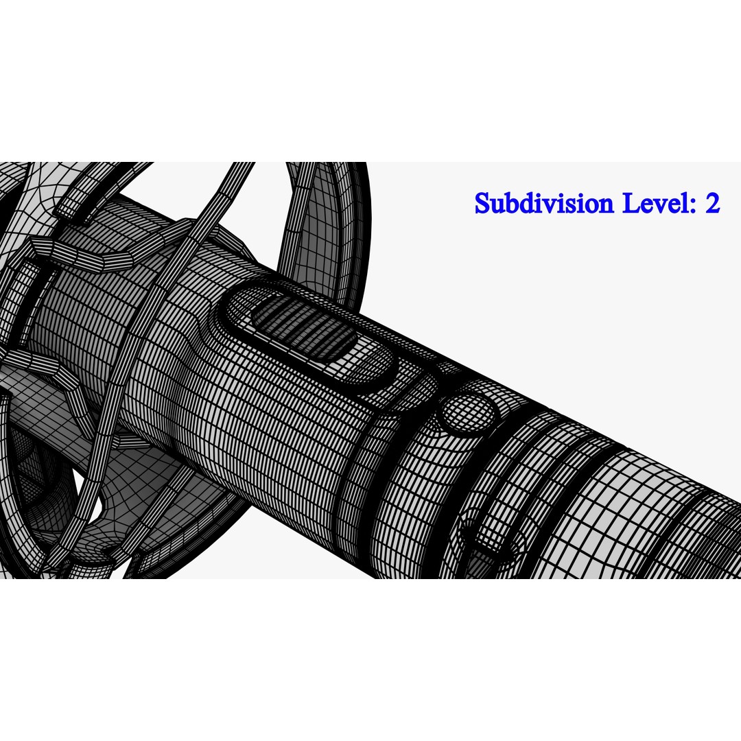 Shotgun Microphone 3D Model – PBR Audio Equipment, FBX & OBJ - View 27