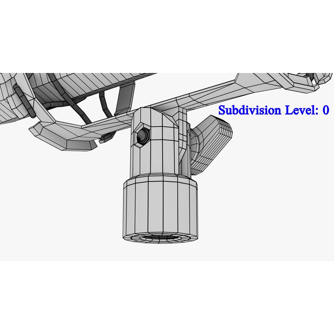 Shotgun Microphone 3D Model – PBR Audio Equipment, FBX & OBJ - View 34