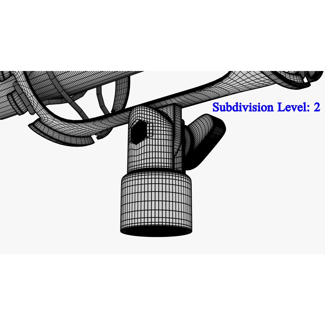 Shotgun Microphone 3D Model – PBR Audio Equipment, FBX & OBJ - View 36