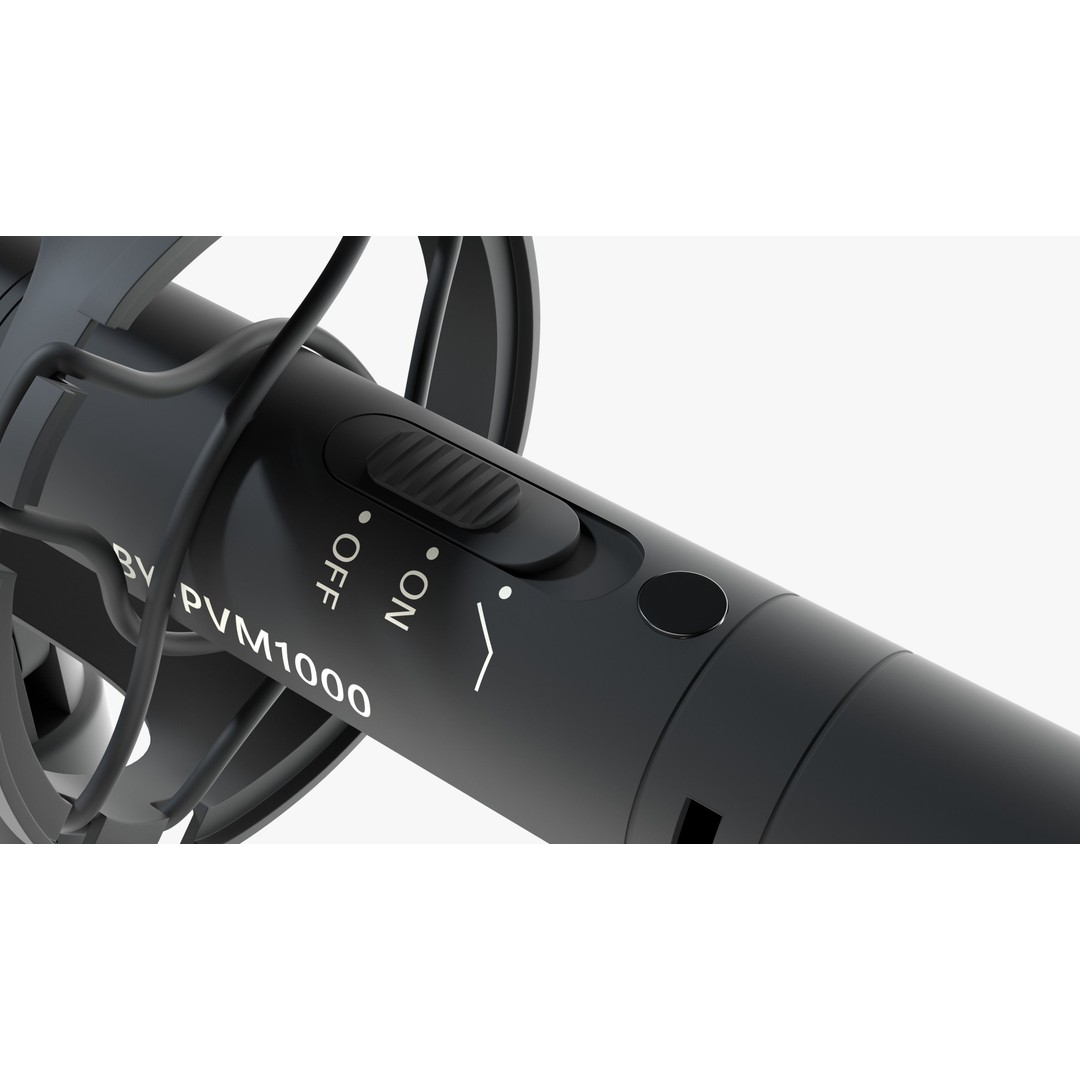 Shotgun Microphone 3D Model – PBR Audio Equipment, FBX & OBJ - View 9