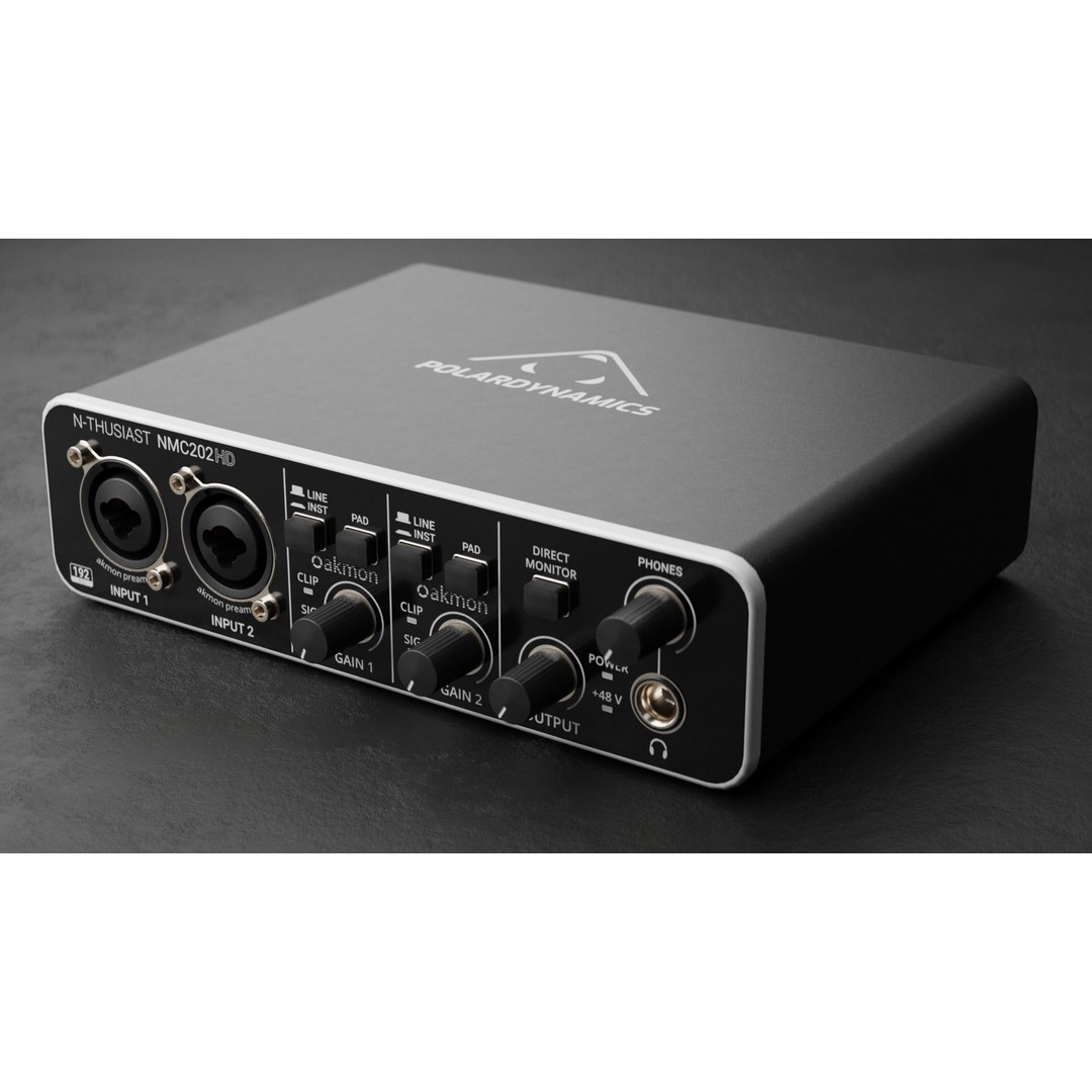NMC202HD Audio Interface 3D Model – Low Poly Game Asset, FBX, OBJ - View 5