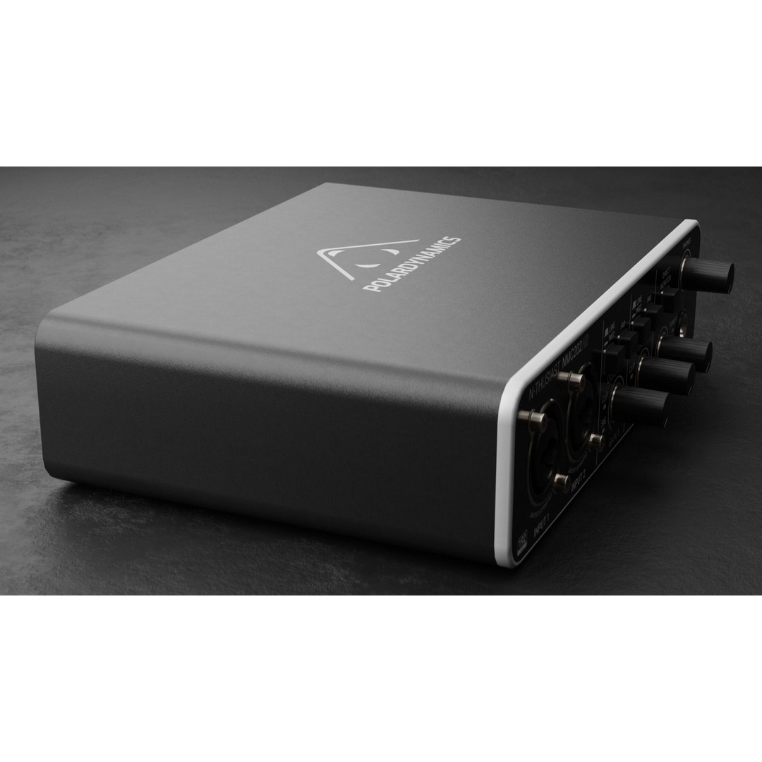 NMC202HD Audio Interface 3D Model – Low Poly Game Asset, FBX, OBJ - View 6