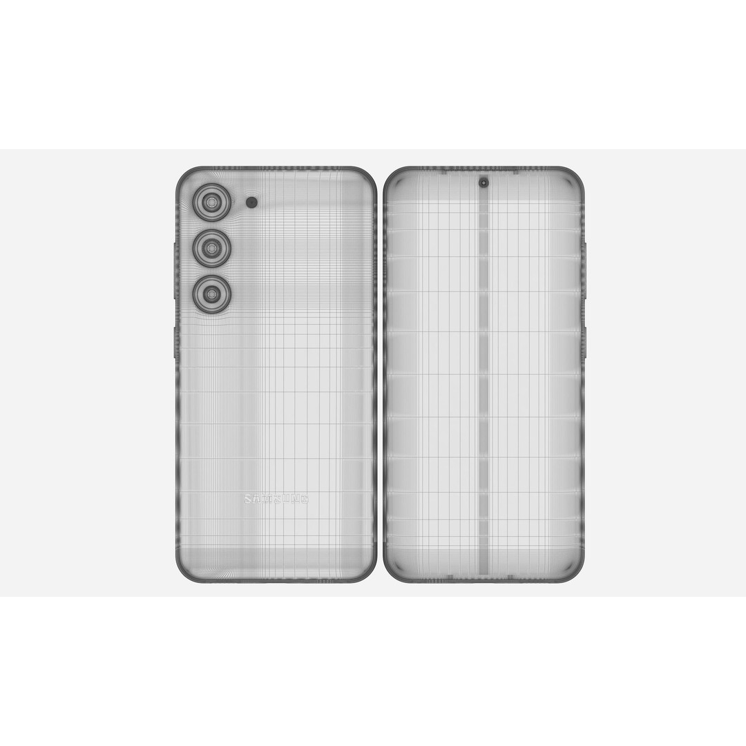 Samsung Galaxy S23 3D Model – Realistic Game-Ready Asset, FBX, OBJ - View 17