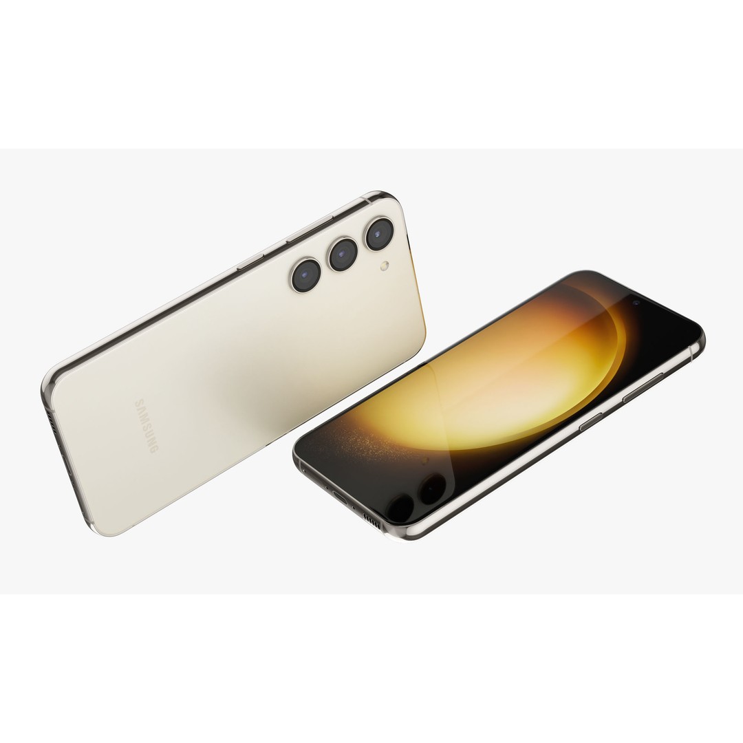 Samsung Galaxy S23 3D Model – Realistic Game-Ready Asset, FBX, OBJ - View 6