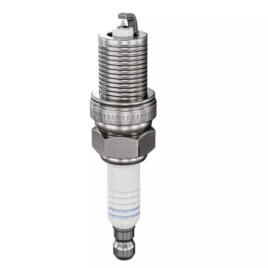 Spark Plug 3D Model – Low Poly PBR Asset for Games, FBX, Blender - View 21