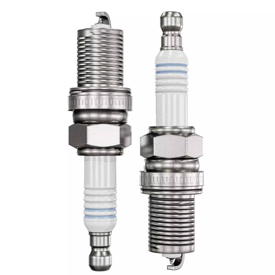 Spark Plug 3D Model – Low Poly PBR Asset for Games, FBX, Blender - View 24