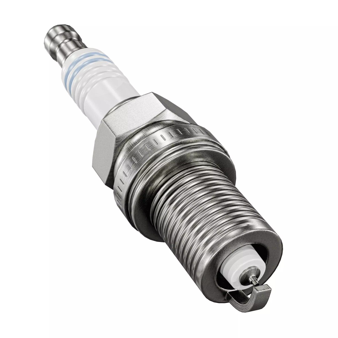 Spark Plug 3D Model – Low Poly PBR Asset for Games, FBX, Blender - View 6