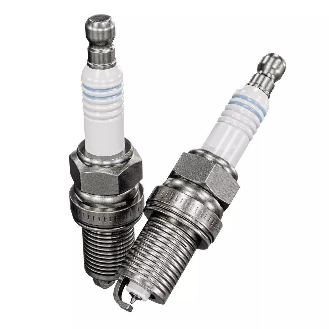 Spark Plug 3D Model – Low Poly PBR Asset for Games, FBX, Blender - View 7