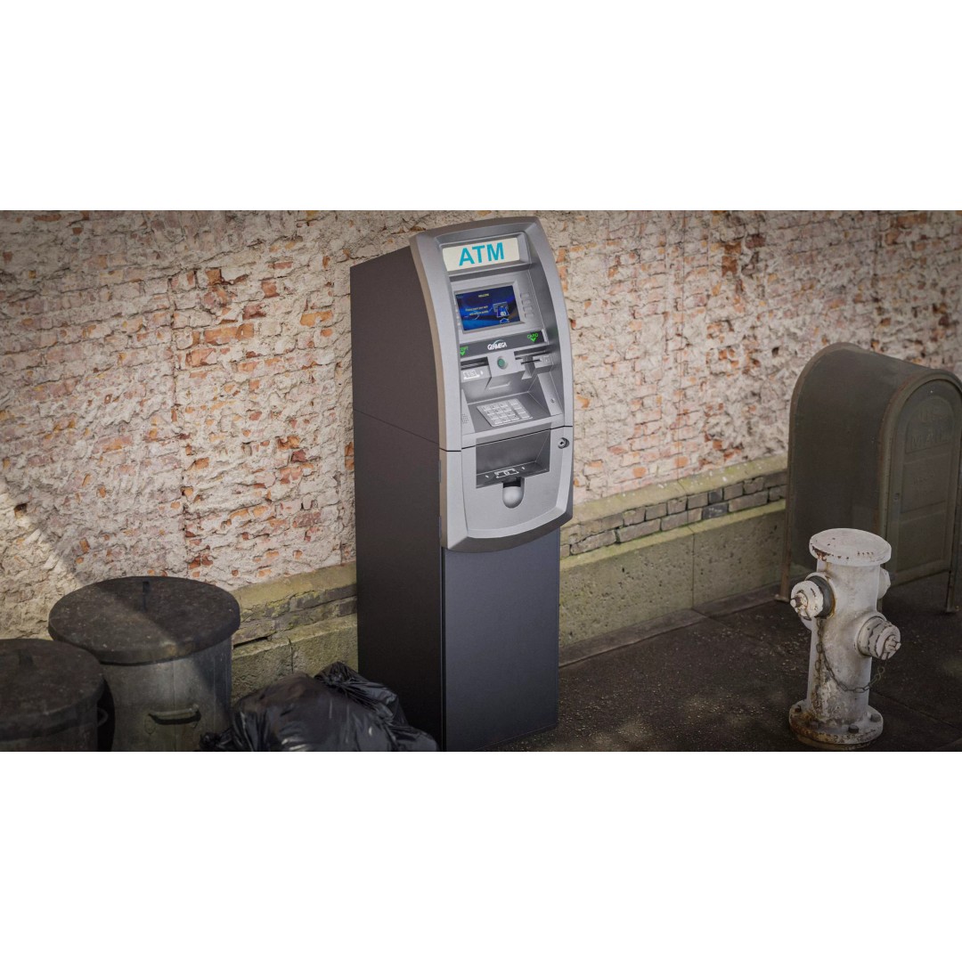 ATM Machine 3D Model – Low Poly PBR Asset for Games, FBX - View 2