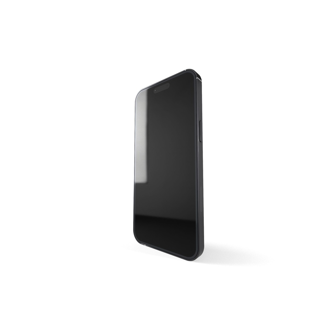 iPhone 15 Pro Max 3D Model – Low Poly Game Asset, PBR, Multiple Formats - View 3