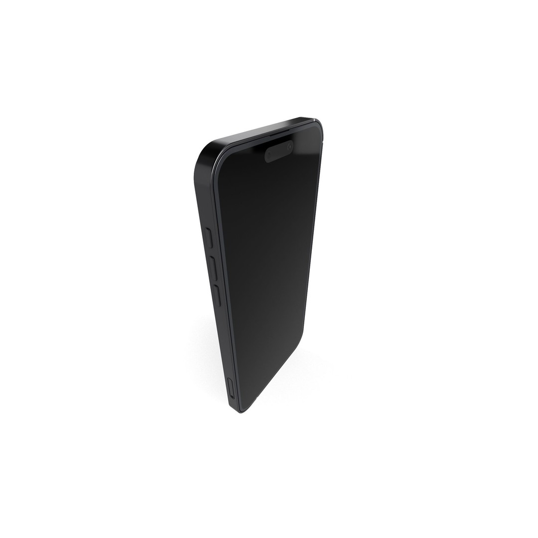 iPhone 15 Pro Max 3D Model – Low Poly Game Asset, PBR, Multiple Formats - View 7