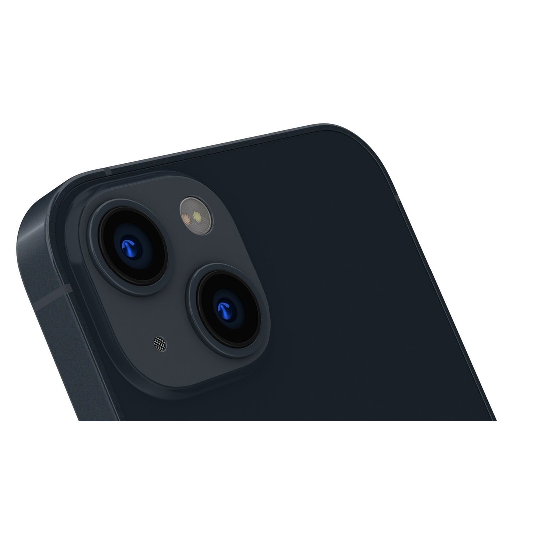 Apple iPhone 13 Midnight 3D Model – High Poly PBR Game Asset, FBX, OBJ - View 6