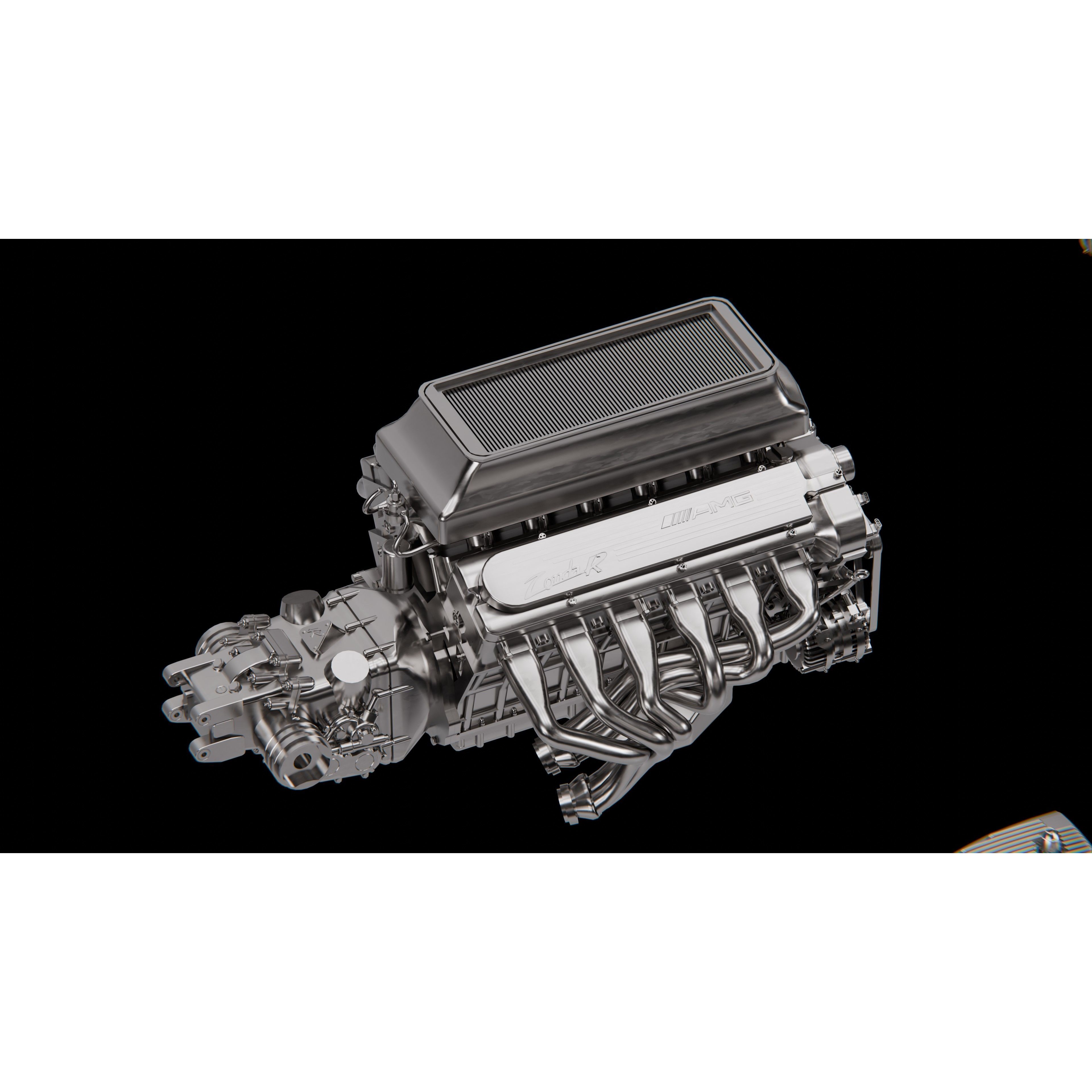 High Poly Car Engine Pack - Game-Ready 3D Model - View 11