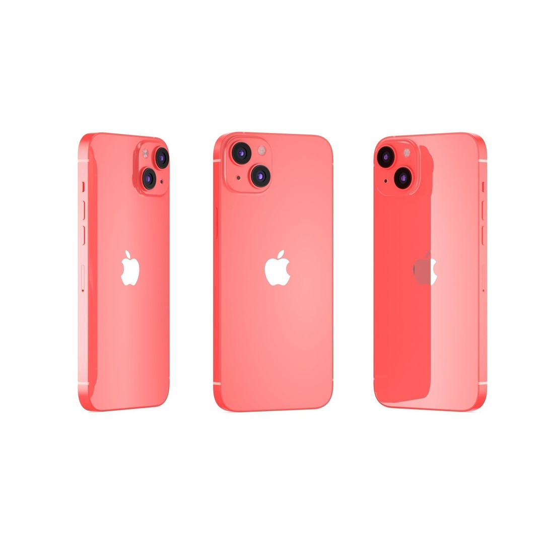 Apple iPhone 14 Plus Purple 3D Model – High Poly PBR Game Asset, FBX, OBJ - View 10