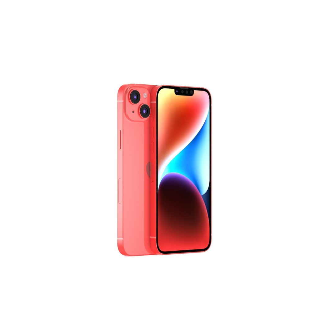 Apple iPhone 14 Plus Purple 3D Model – High Poly PBR Game Asset, FBX, OBJ - View 3