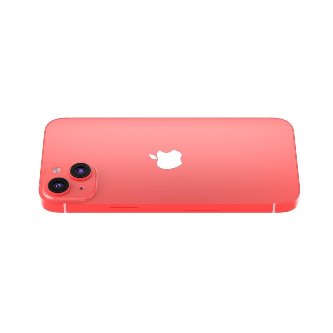 Apple iPhone 14 Plus Purple 3D Model – High Poly PBR Game Asset, FBX, OBJ - View 4