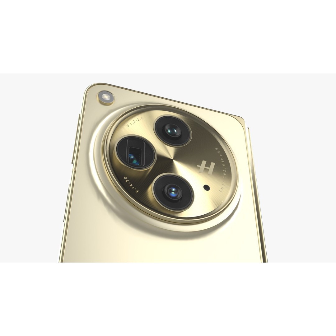 OPPO Find N3 3D Model – Animated Phone Asset, FBX, PBR Textures - View 9