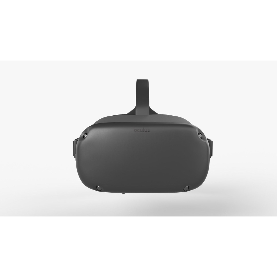 Meta Quest VR Headset & Controllers 3D Model – PBR Game-Ready Asset, FBX, OBJ - View 11