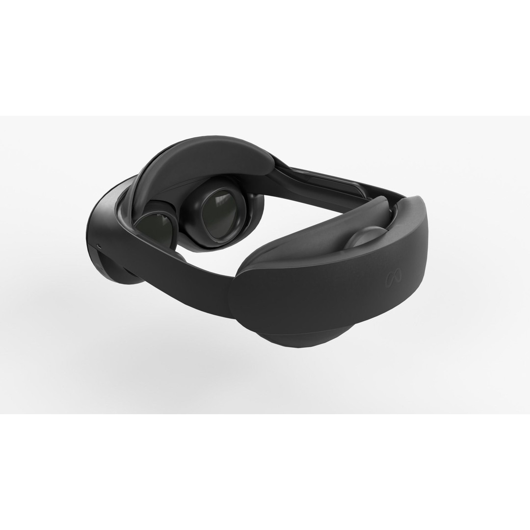 Meta Quest VR Headset & Controllers 3D Model – PBR Game-Ready Asset, FBX, OBJ - View 14