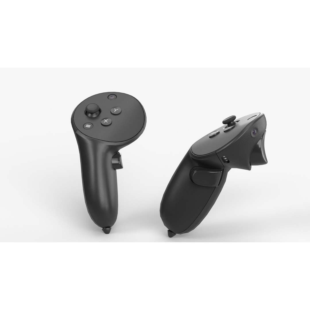 Meta Quest VR Headset & Controllers 3D Model – PBR Game-Ready Asset, FBX, OBJ - View 20