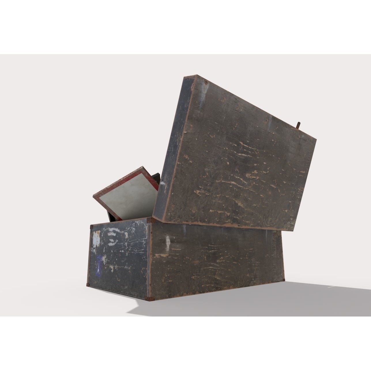 Old Photo Frame Bag - PBR Game-Ready 3D Model - View 10