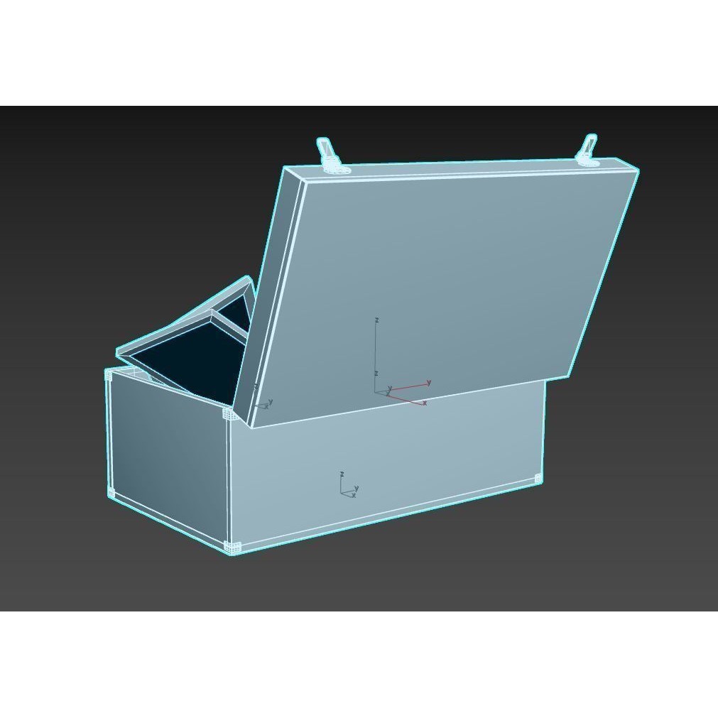 Old Photo Frame Bag - PBR Game-Ready 3D Model - View 13