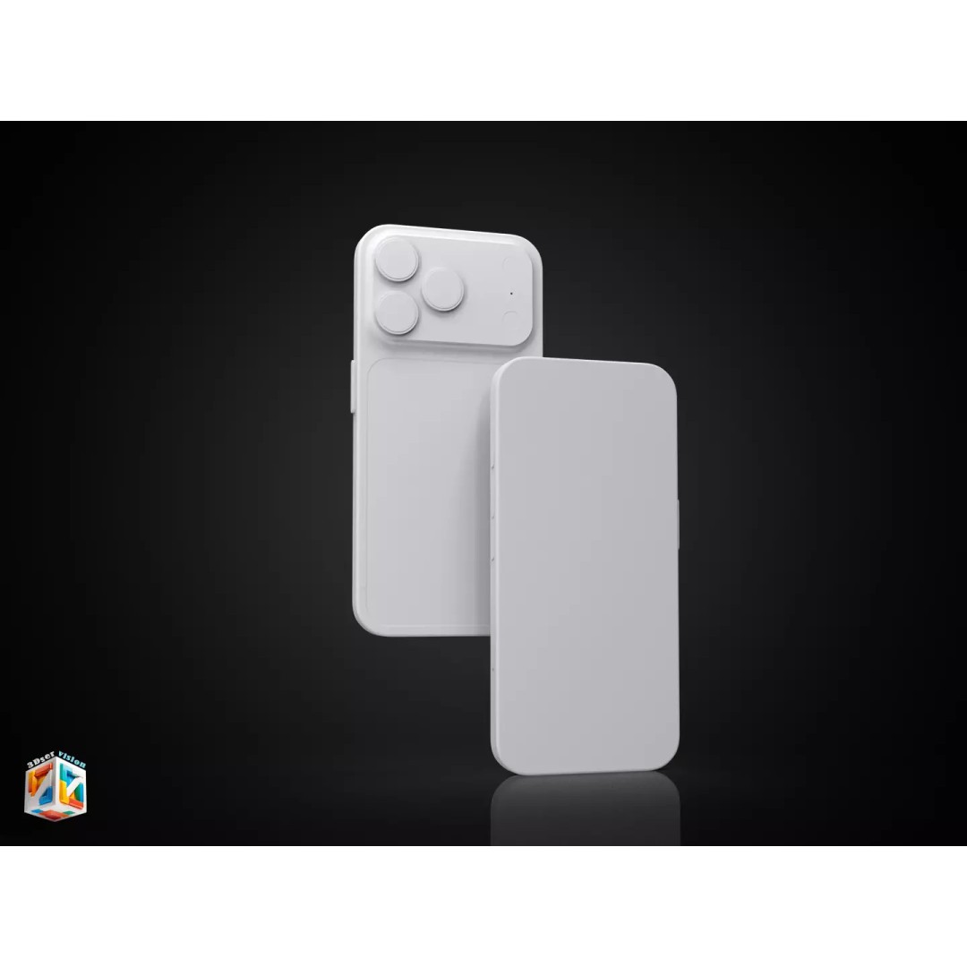 iPhone 17 Pro 3D Model – Ultra-Realistic PBR Asset, FBX, OBJ
