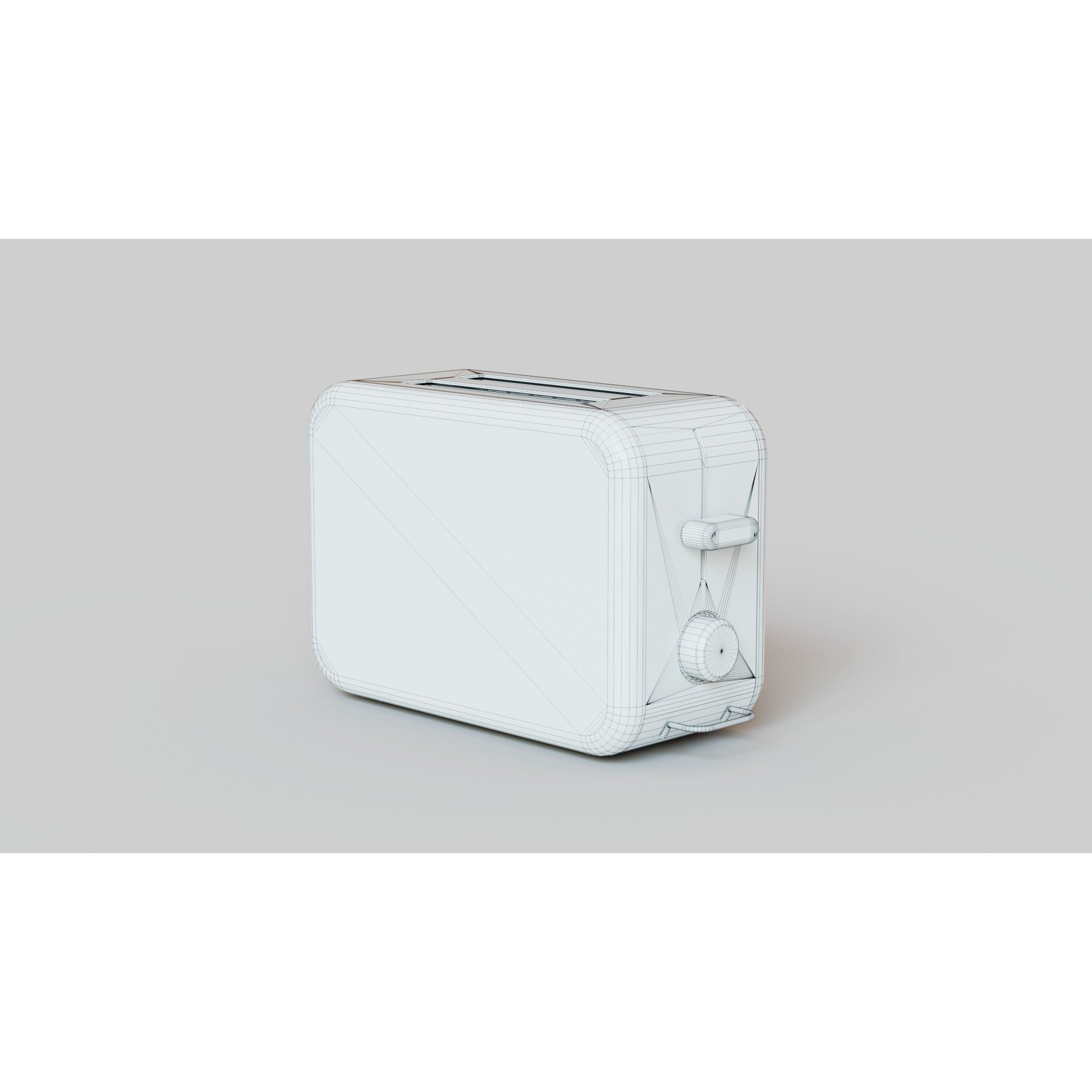 Bread Toaster - High-Quality 3D Model - View 3