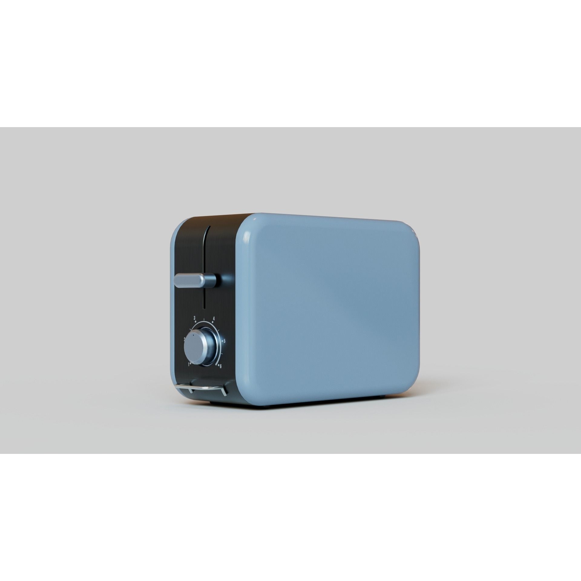 Bread Toaster - High-Quality 3D Model - View 9