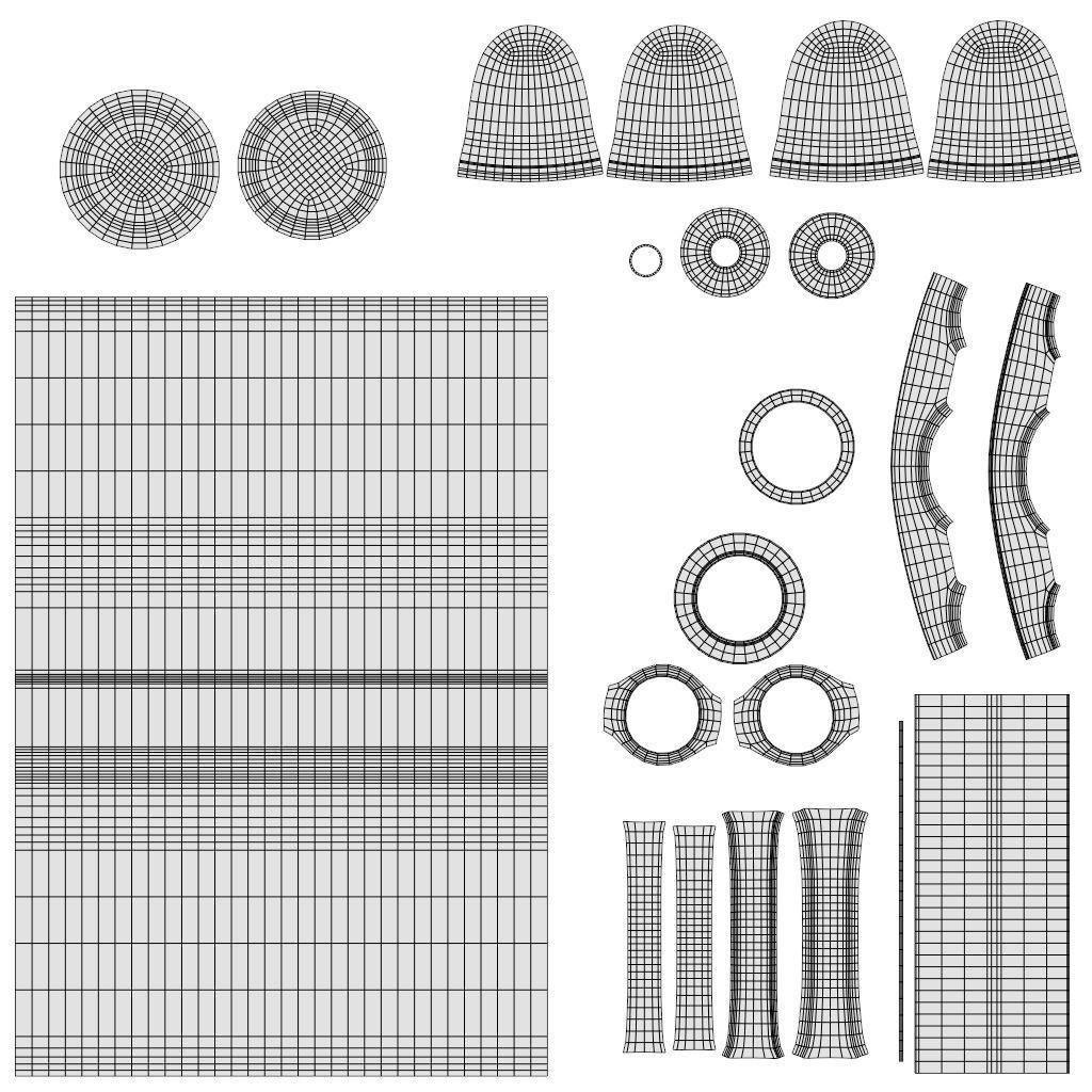 Black Dropper Bottle 06 - PBR Game-Ready 3D Model - View 13