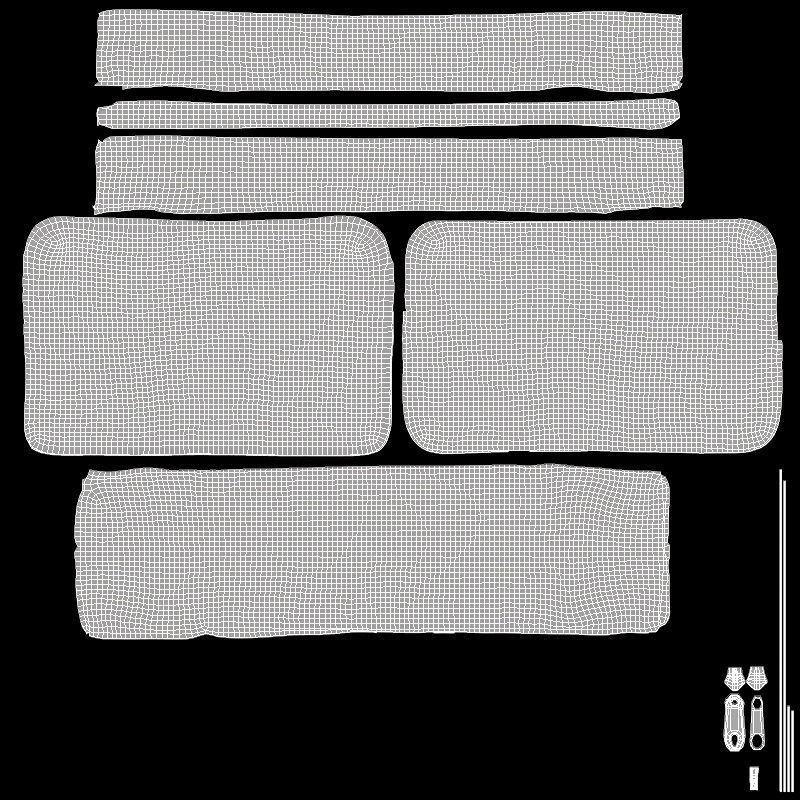 Cosmetic Bag - Low-Poly Game-Ready 3D Model - View 8