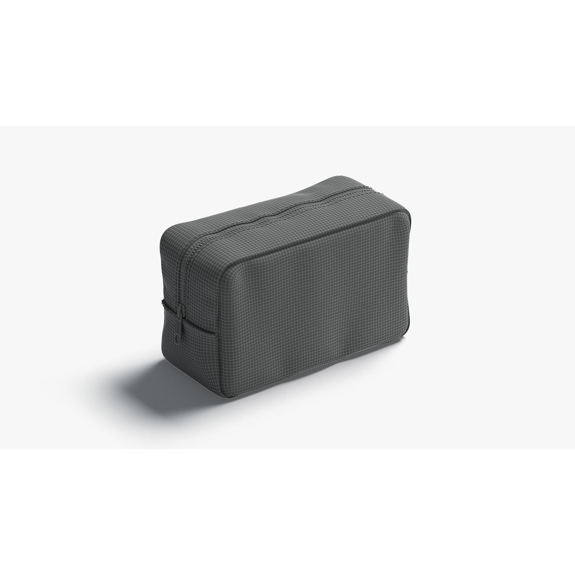 Cosmetic Bag - Low-Poly Game-Ready 3D Model - View 9